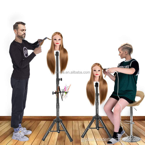 Wig Making Display With Tray New Metal Adjustable Wig Stand Mannequin Head Tripod Manufactory